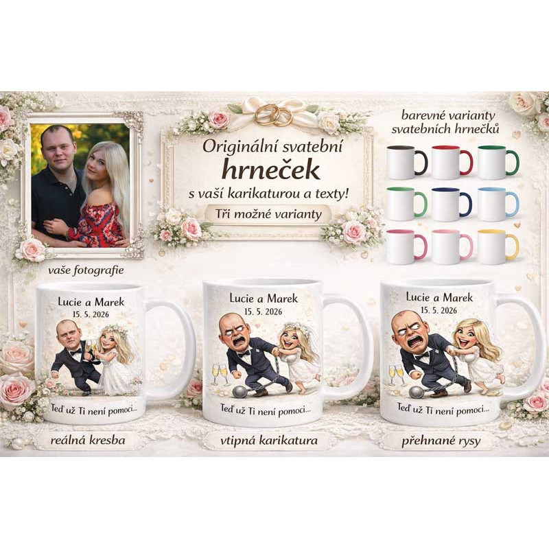 Hrnek svatební 2