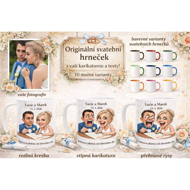 Hrnek svatební 4