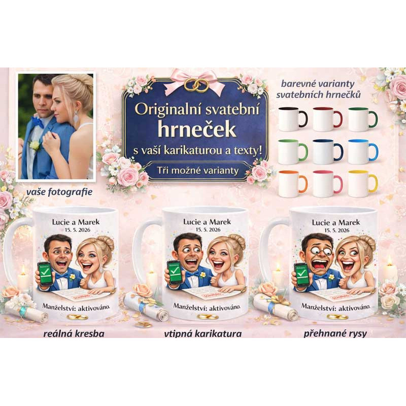 Hrnek svatební 5