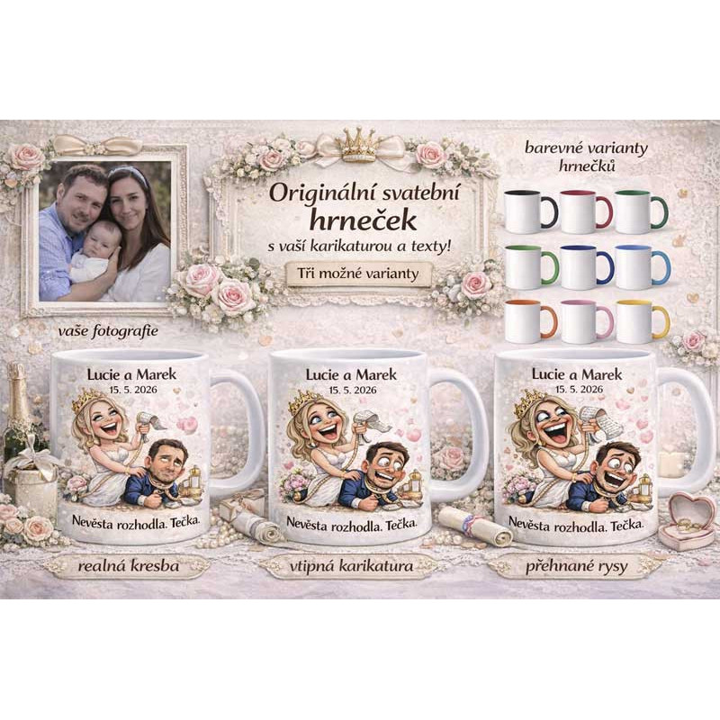 Hrnek svatební 9