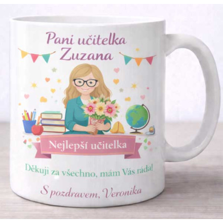 Hrneček pro paní učitelku