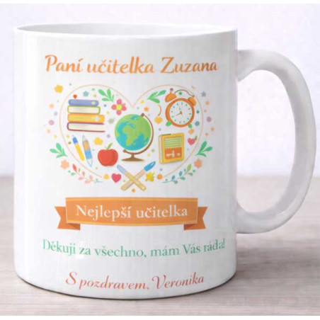 Hrneček pro paní učitelku