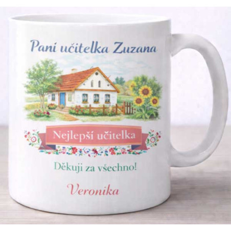 Hrneček pro paní učitelku