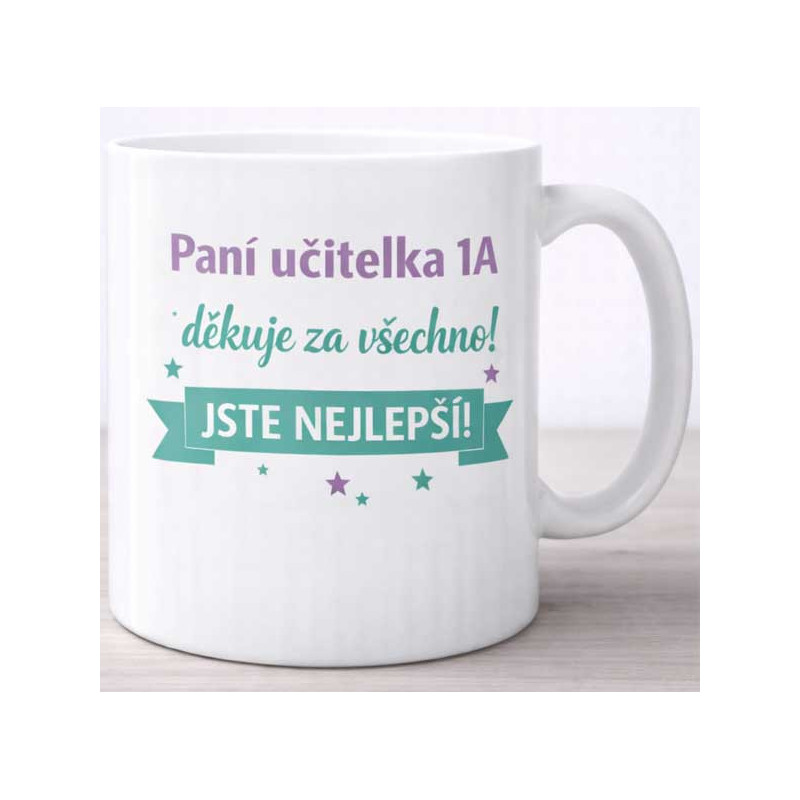 Hrneček pro paní učitelku