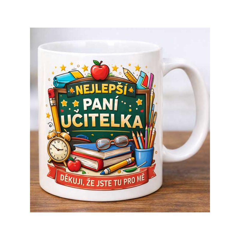 Hrneček pro paní učitelku