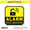 ALARM – objekt zabezpečen