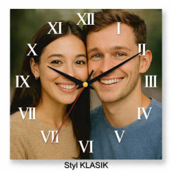 Hodiny z vlastní fotografie...