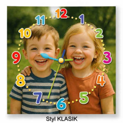 Hodiny z vlastní fotografie – dětský ciferník