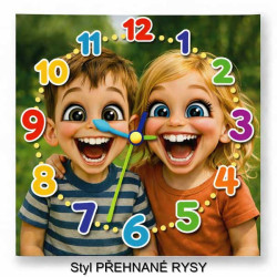 Hodiny z vlastní fotografie – dětský ciferník