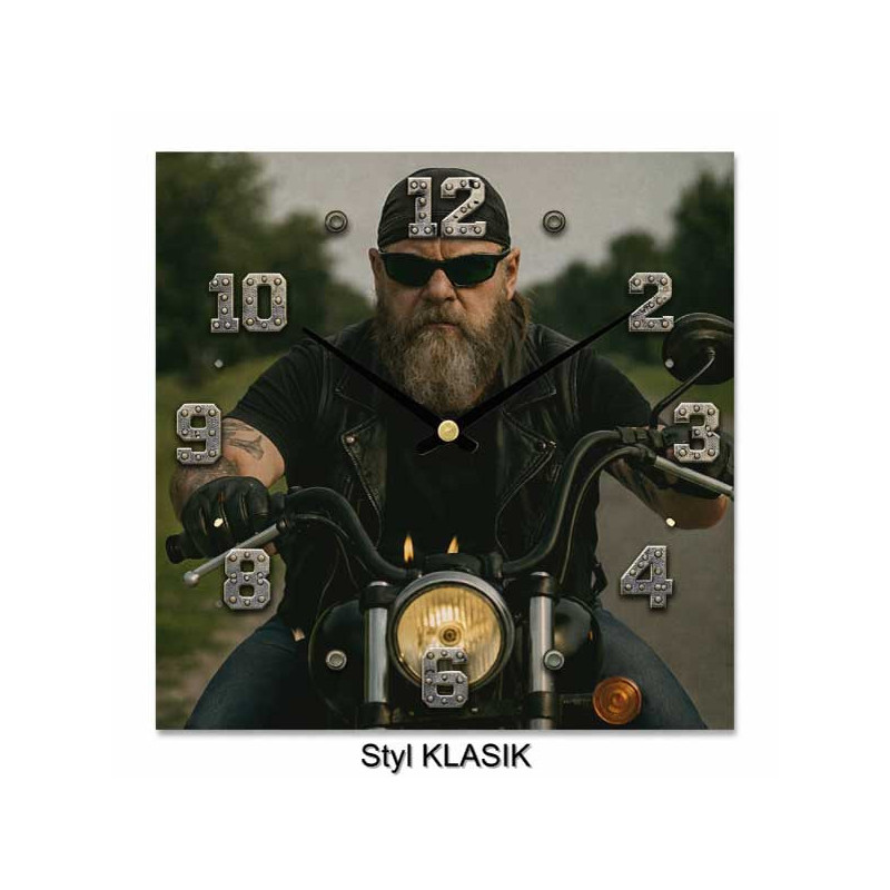 Hodiny z vlastní fotografie – industriální ciferník