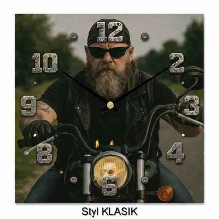 Hodiny z vlastní fotografie – industriální ciferník