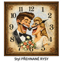 Hodiny z vlastní fotografie – retro ciferník 3