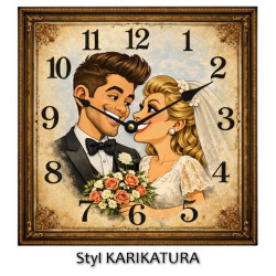 Hodiny z vlastní fotografie – retro ciferník 3