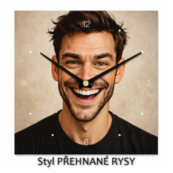 Hodiny z vlastní fotografie – minimalistický styl