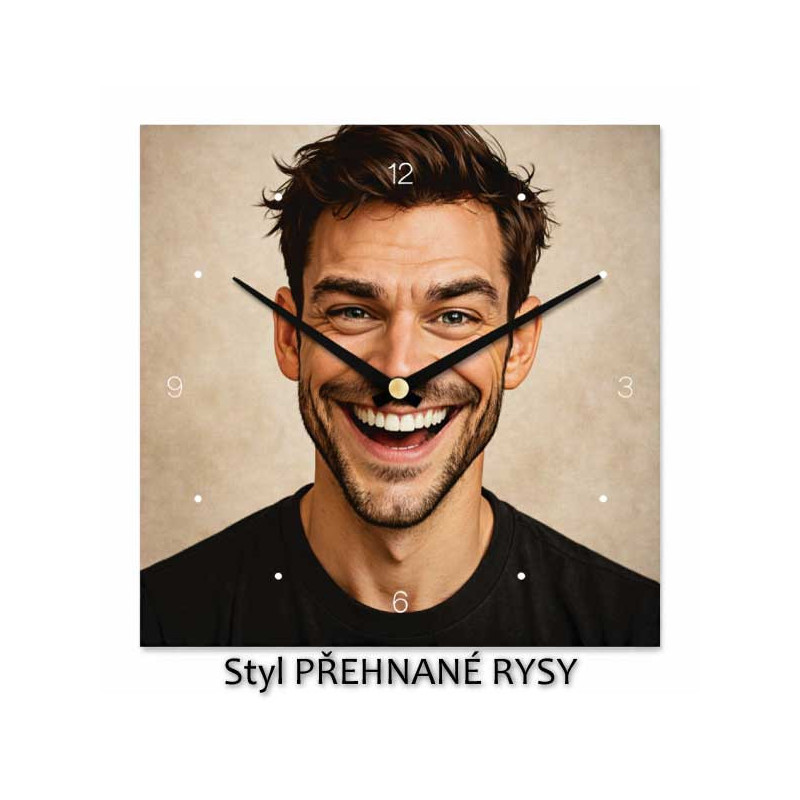 Hodiny z vlastní fotografie – minimalistický styl