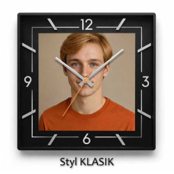 Hodiny z vlastní fotografie – moderní styl
