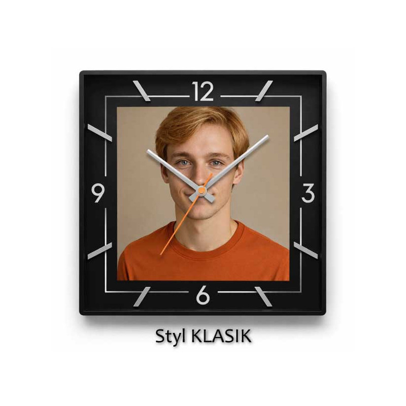 Hodiny z vlastní fotografie – moderní styl