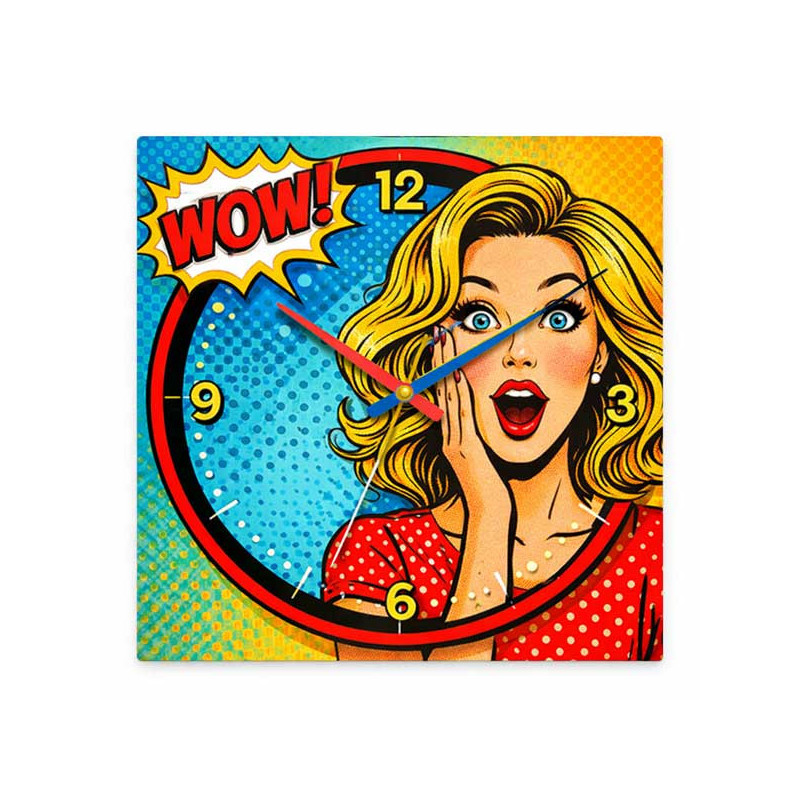 Hodiny z vlastní fotografie – komiks