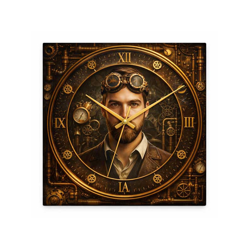 Hodiny z vlastní fotografie – mechanika