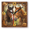 Hodiny z vlastní fotografie – koně