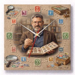 Hodiny z vlastní fotografie – známky