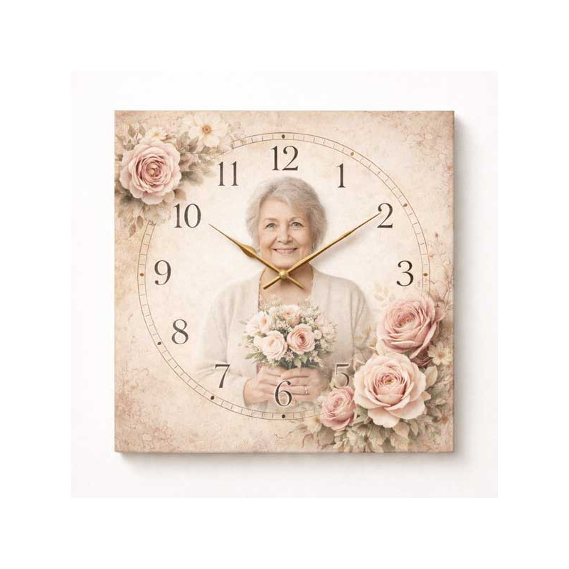 Hodiny z vlastní fotografie – romantika 2