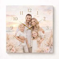 Hodiny z vlastní fotografie – květiny 2