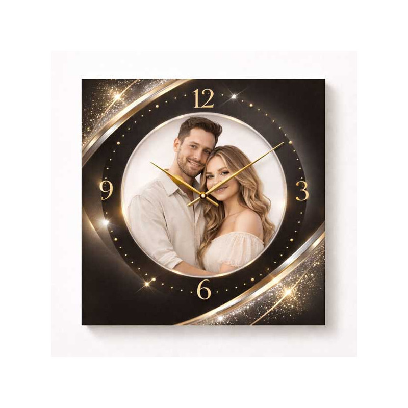 Hodiny z vlastní fotografie – moderní