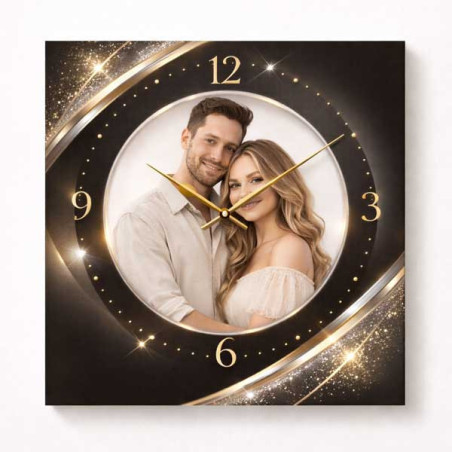 Hodiny z vlastní fotografie – moderní
