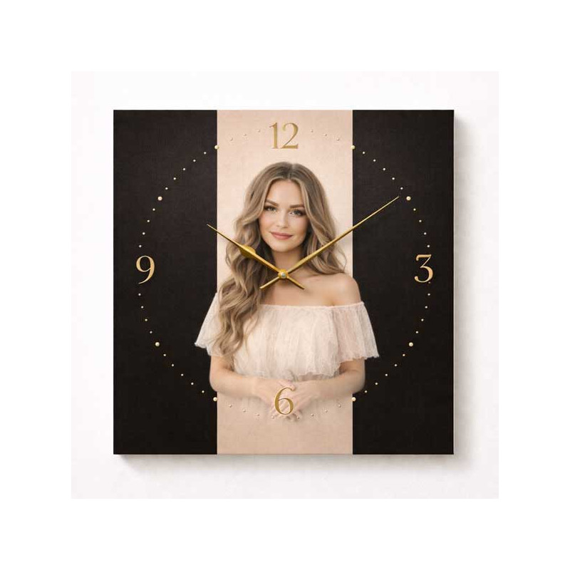 Hodiny z vlastní fotografie – moderní 2