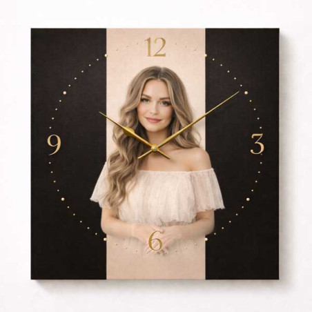 Hodiny z vlastní fotografie – moderní 2