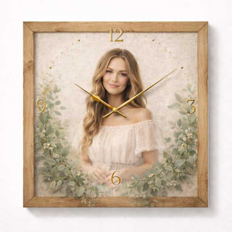 Hodiny z vlastní fotografie – příroda