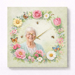 Hodiny z vlastní fotografie – hmyz