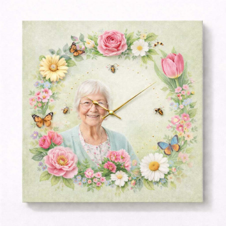 Hodiny z vlastní fotografie – hmyz