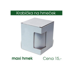 Hrnek s vlastním potiskem MAXI – 450 ml