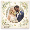 Hodiny z vlastní fotografie  - svatba