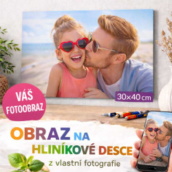 Fotoobraz 30 × 40 cm – tisk na hliníkovém sendviči 3 mm