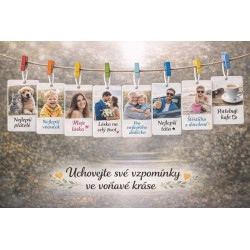 Osvěžovač vzduchu s vlastní fotografií – vonítko do auta s potiskem