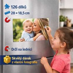 Magnetické puzzle 28 × 18,5 cm | 126 dílků