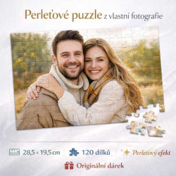 Puzzle perleťové A4 120 dílů – z vlastní fotografie (28,5 × 19,5 cm)