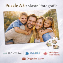 Puzzle  A3 40,5x28,5 cm 120 dílů