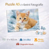 Puzzle A5 24 dílků z vlastní fotografie