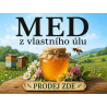 Cedule pro prodej medu – Med z vlastního úlu