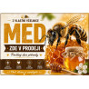 Cedule Prodej medu – Poctivý dar přírody