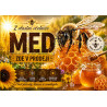 Cedule Prodej medu – Chuť přírody plná slunce