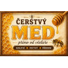 Cedule Prodej medu – Čerstvý med přímo od včelaře