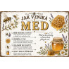 Naučná cedule Jak vzniká med