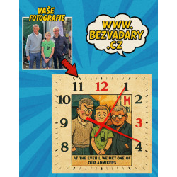 Hodiny kreslené komiks