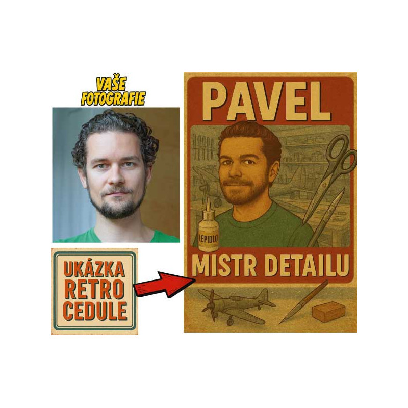 Retro cedule - Modelářství