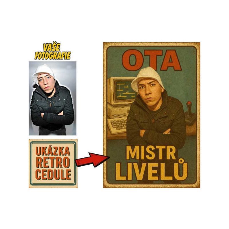 Retro cedule - Počítačové hry